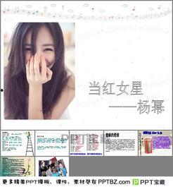 关于明星网红的ppt,明星网红现象解析与影响力探讨