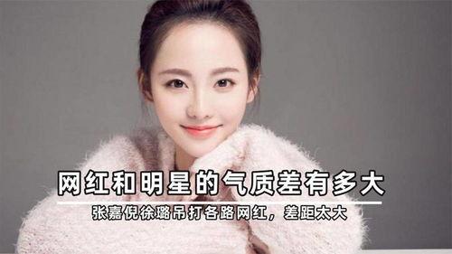 明星网红气质差距太大,明星与网红的鲜明对比